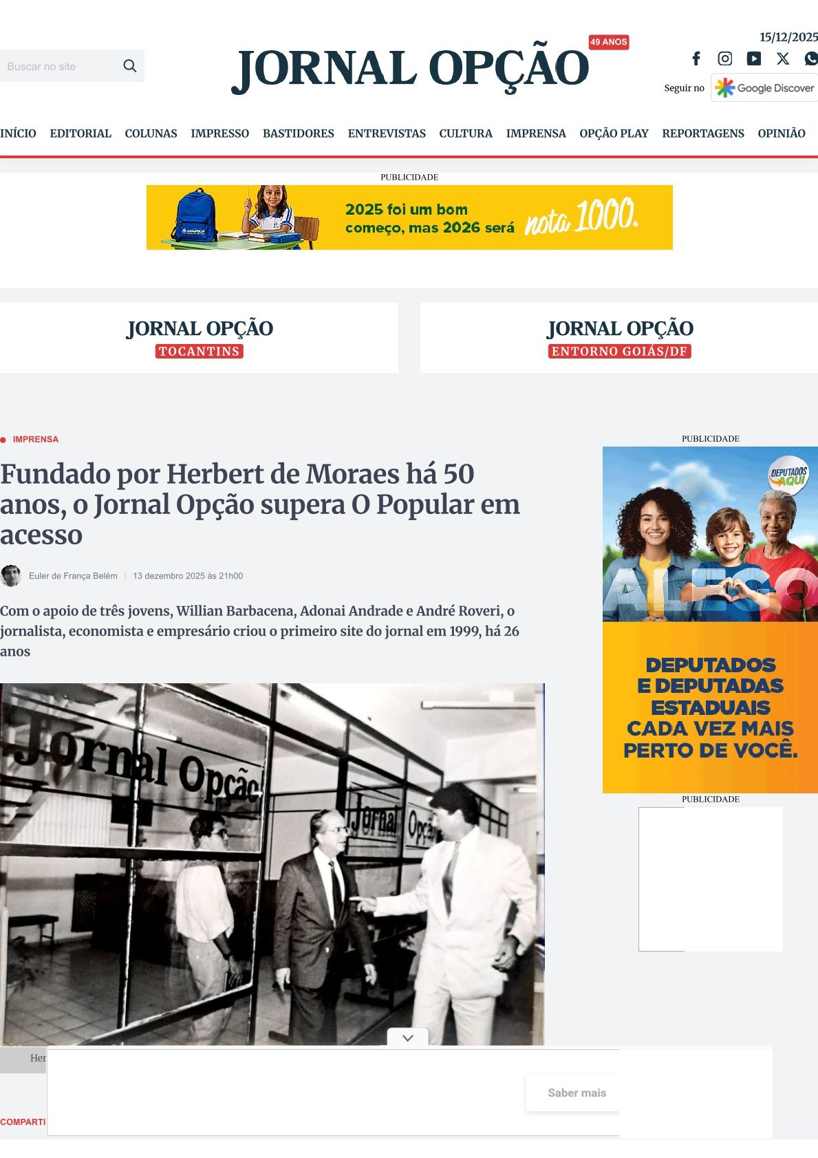 O profissional — opção 1